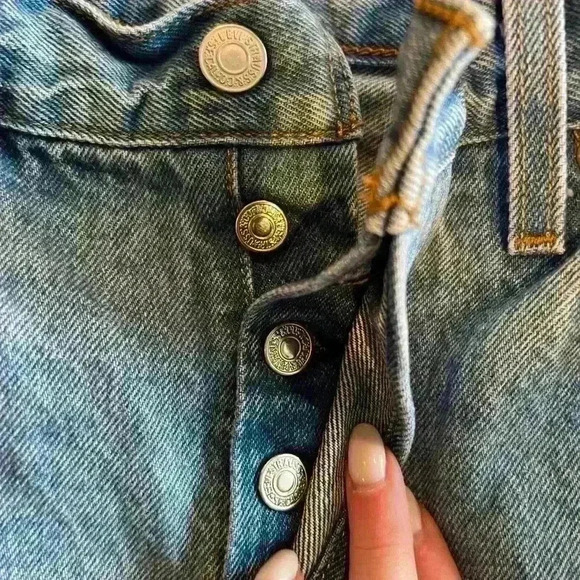 Levi’s 501 jeans size 28/26, EUC, see photos for measurements and details - Picture 12 of 15